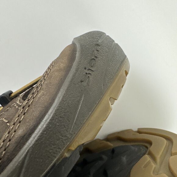 ECCO Biom Delta Offroad Sandal Brown Slip On Bungee Laces Comfort Active Mens 43